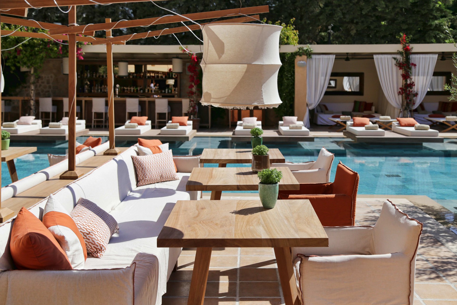 Poolbereich vom The Margi Athens